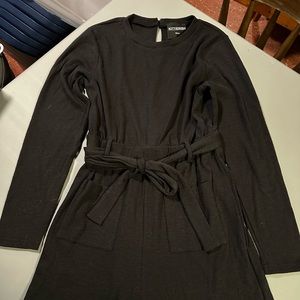 Kittenish Kenna Charcoal Jumpsuit